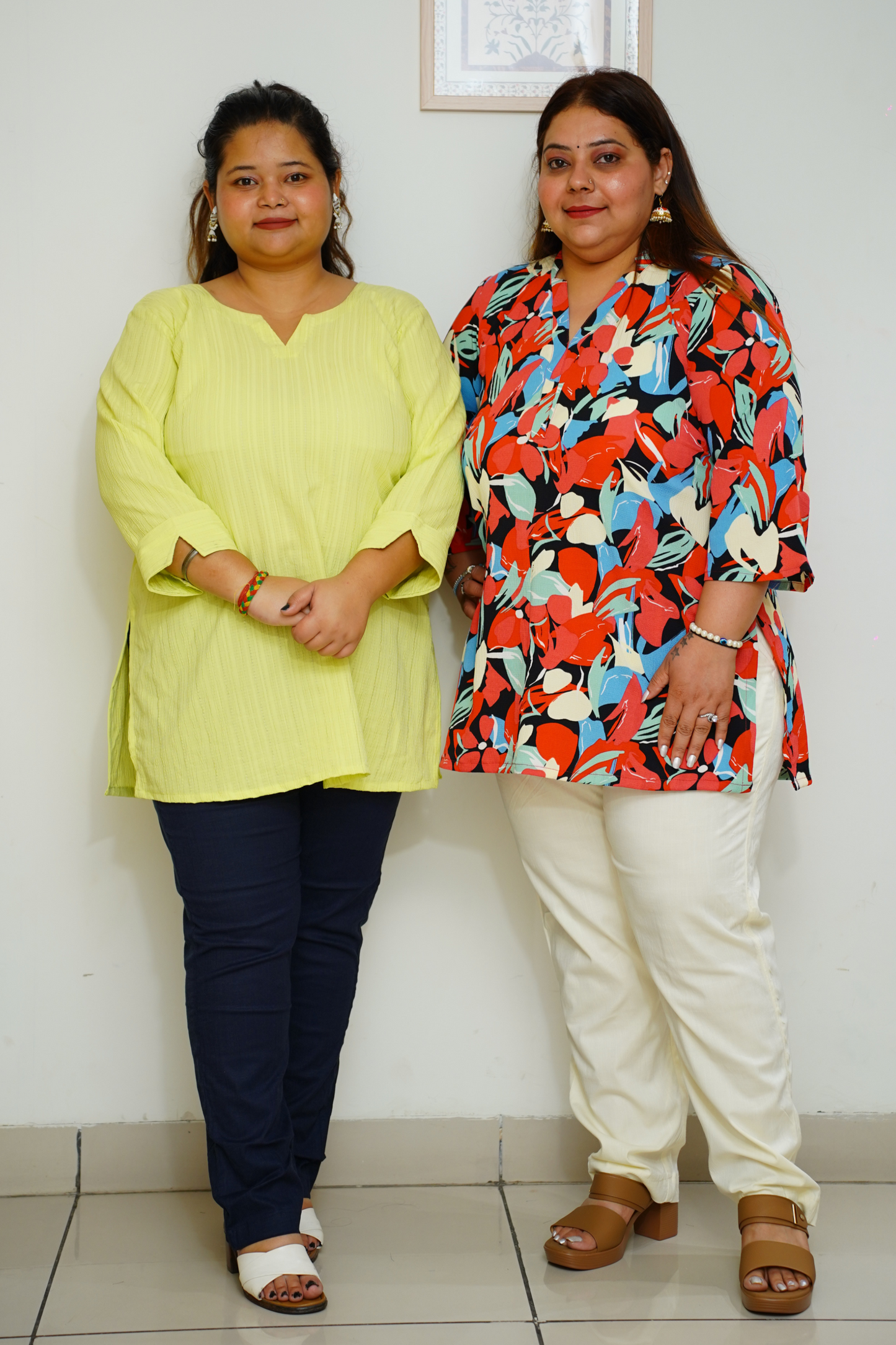 Women Plus Size Neon Anti Wrinkle Everyday Top
